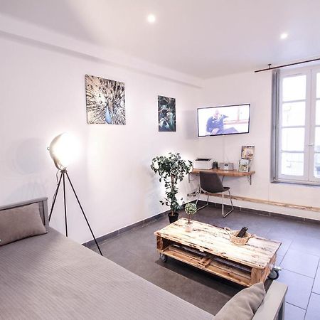 Appartement calme et spacieux, Cité et ville à pied, WIFI, 2 chambres, 3 lits Carcassonne Esterno foto