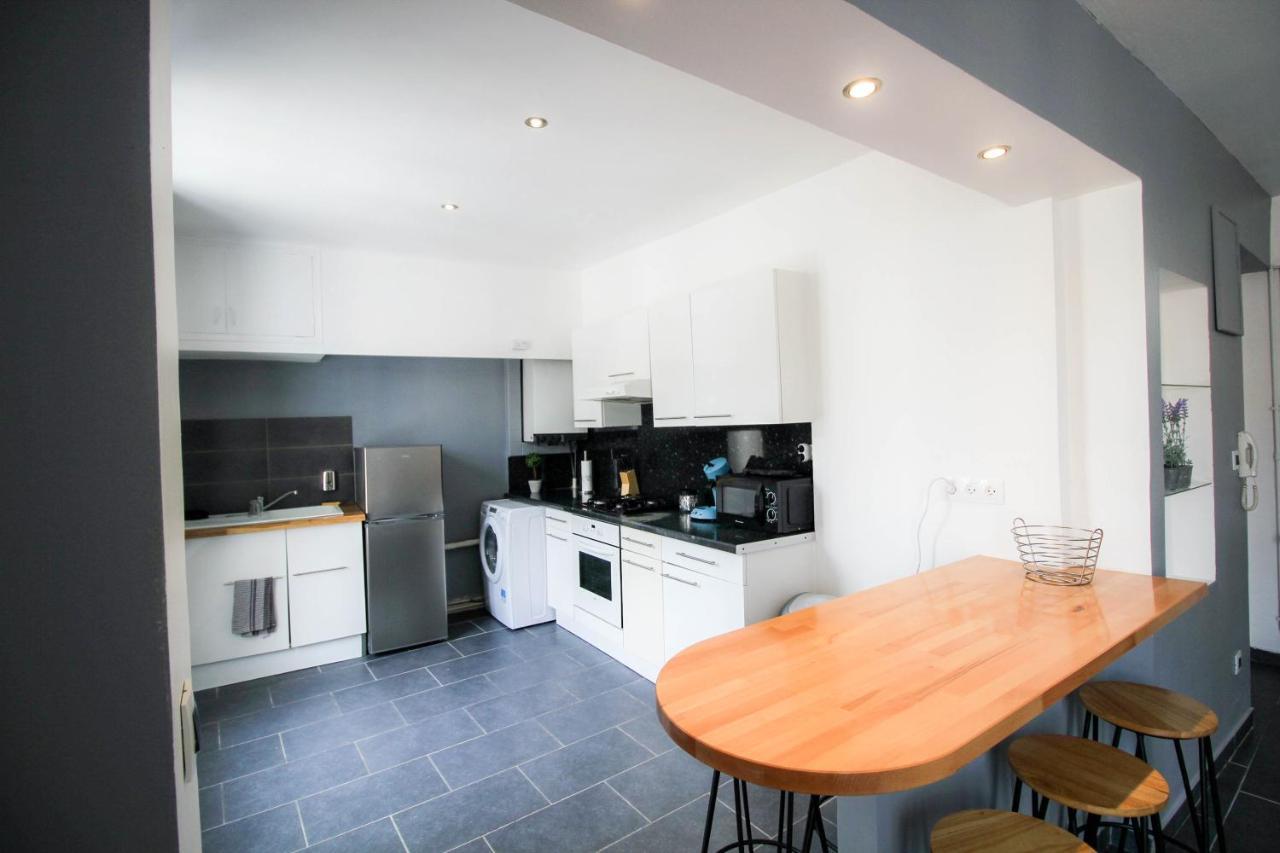 Appartement calme et spacieux, Cité et ville à pied, WIFI, 2 chambres, 3 lits Carcassonne Esterno foto